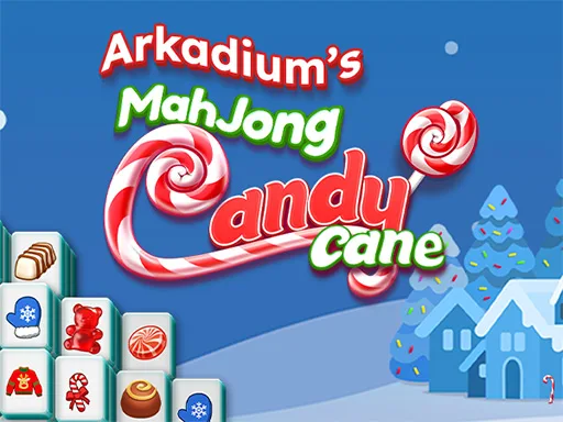 Arkadium's Mahjongg Candy Cane