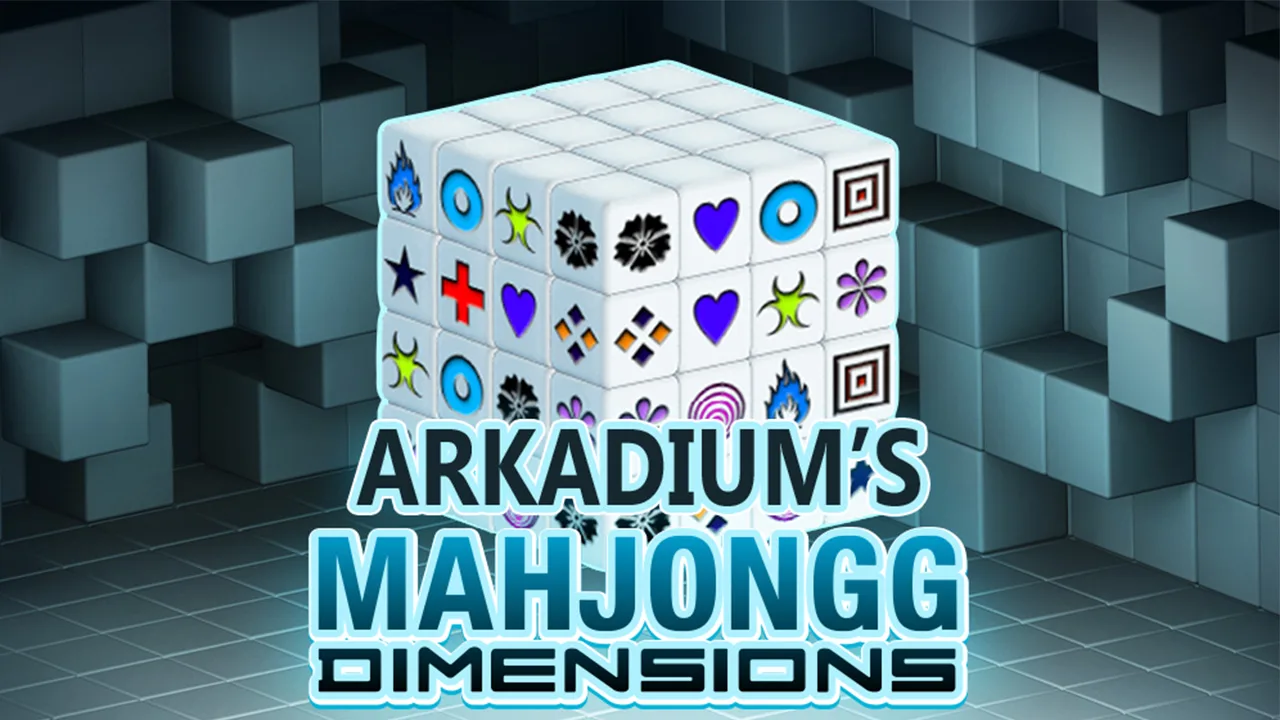 Arkadium's Mahjongg Dimensions Blue
