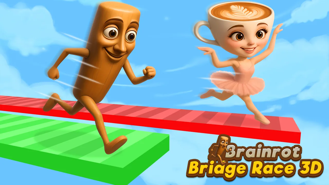 Brainrot Bridge Race 3D