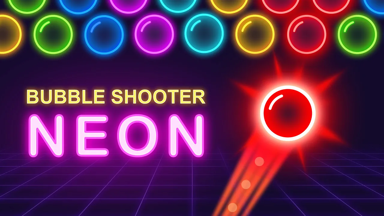 Bubble Shooter Neon