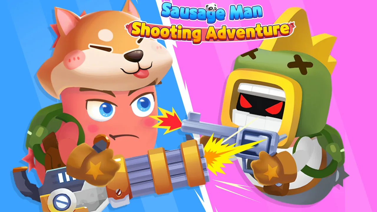 Sausage Man Shooting Adventure