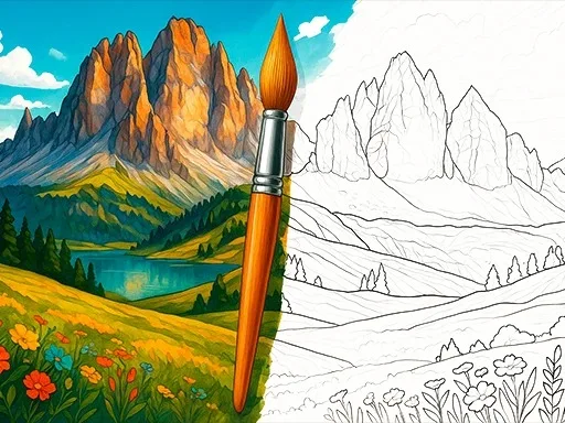 Vibe Colouring: Kolorowanka po numerach